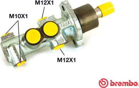 Brembo M 61 048 - Главный тормозной цилиндр www.parts5.com