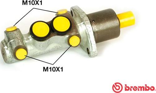 Brembo M 61 110 - Glavni kočioni cilindar www.parts5.com