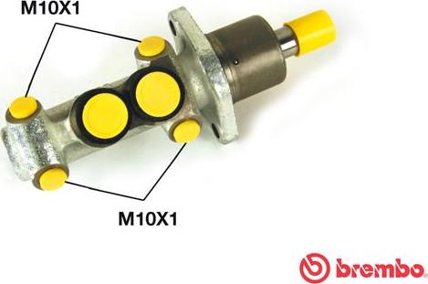 Brembo M 85 042 - Hlavní brzdový válec www.parts5.com