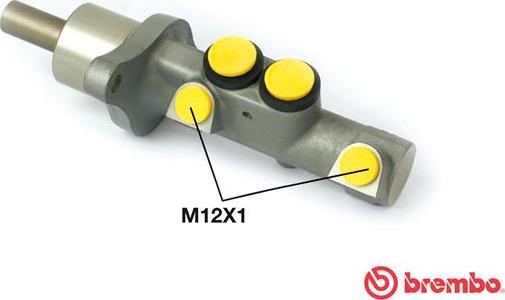 Brembo M 85 014 - Brake Master Cylinder www.parts5.com