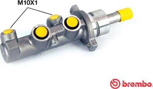 Brembo M 23 042 - Hauptbremszylinder www.parts5.com