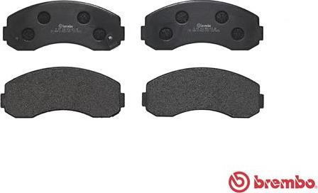 Brembo P 99 003 - Brake Pad Set, disc brake www.parts5.com