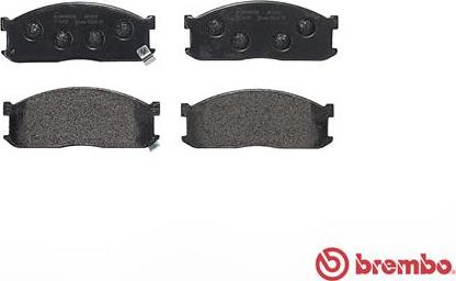 Brembo P 49 010 - Brake Pad Set, disc brake www.parts5.com