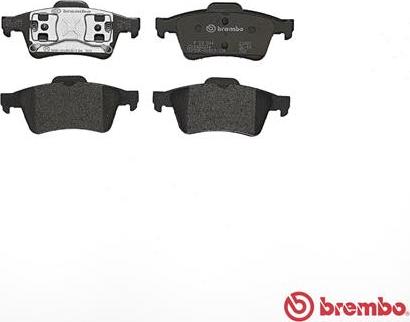 Brembo P 59 044 - Тормозные колодки, дисковые, комплект www.parts5.com