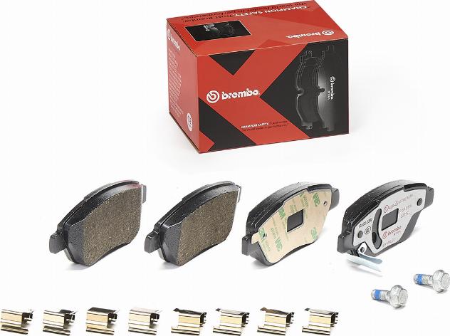 Brembo P 59 051X - Brake Pad Set, disc brake www.parts5.com