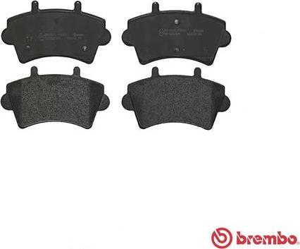 Brembo P 59 039 - Bremsbelagsatz, Scheibenbremse www.parts5.com