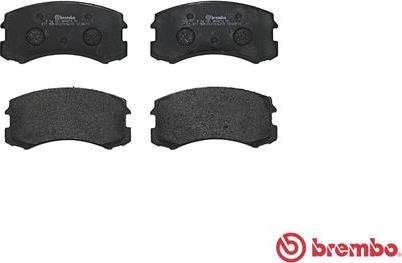 Brembo P 54 041 - Set placute frana,frana disc www.parts5.com