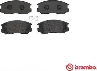 Brembo P 54 015 - Set placute frana,frana disc www.parts5.com