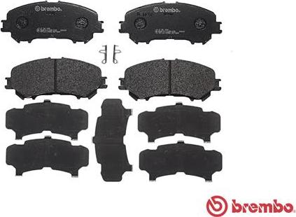 Brembo P 56 099 - Set placute frana,frana disc www.parts5.com