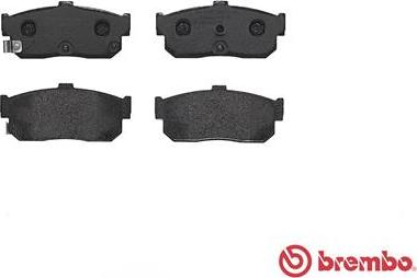 Brembo P 56 029 - Brake Pad Set, disc brake www.parts5.com