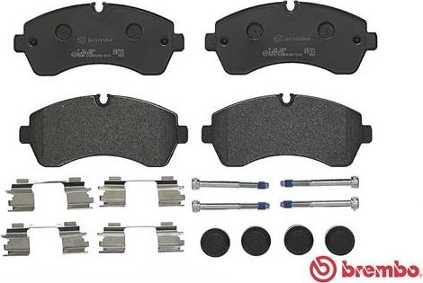 Brembo P 50 059 - Set placute frana,frana disc www.parts5.com