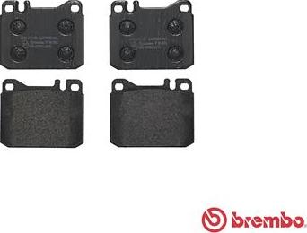 Brembo P 50 002 - Fékbetétkészlet, tárcsafék www.parts5.com