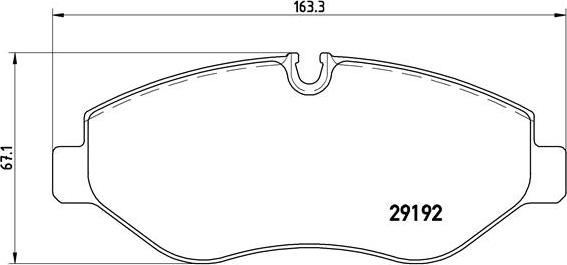 Brembo P 50 085 - Kit de plaquettes de frein, frein à disque www.parts5.com