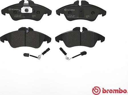 Brembo P 50 080 - Juego de pastillas de freno www.parts5.com