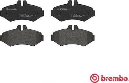 Brembo P 50 020 - Juego de pastillas de freno www.parts5.com