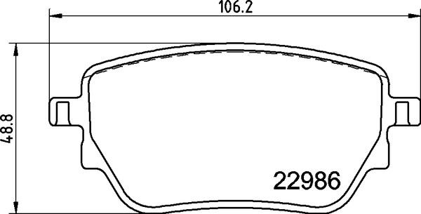 Brembo P 50 151 - Set placute frana,frana disc www.parts5.com