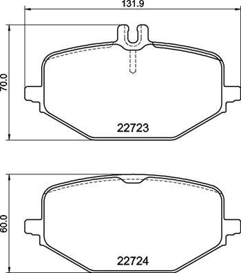 Brembo P 50 168 - Sada brzdových destiček, kotoučová brzda www.parts5.com