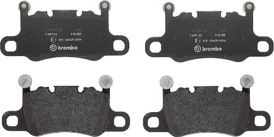 Brembo P 65 038 - Set placute frana,frana disc www.parts5.com