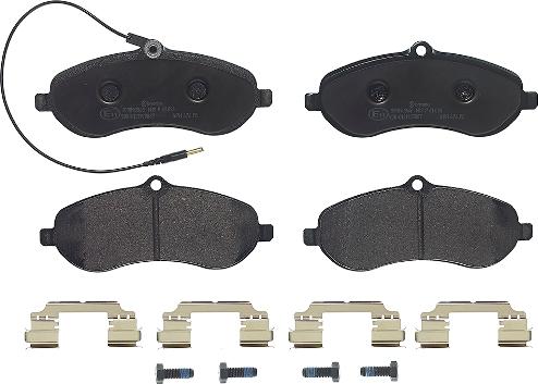 Brembo P 61 096 - Brake Pad Set, disc brake www.parts5.com