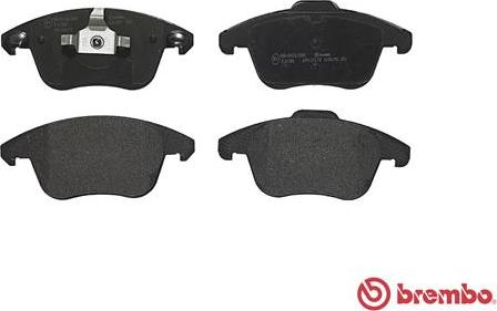 Brembo P 61 086 - Brake Pad Set, disc brake www.parts5.com