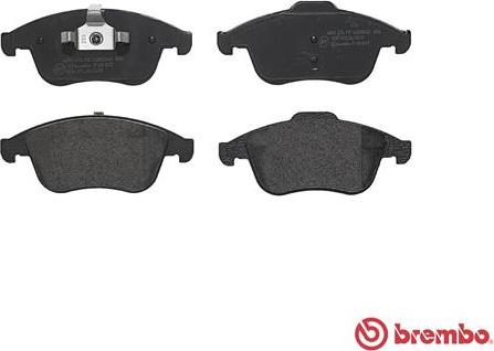 Brembo P 68 045 - Тормозные колодки, дисковые, комплект www.parts5.com