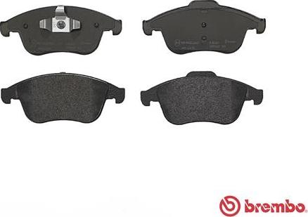 Brembo P 68 047 - Brake Pad Set, disc brake www.parts5.com