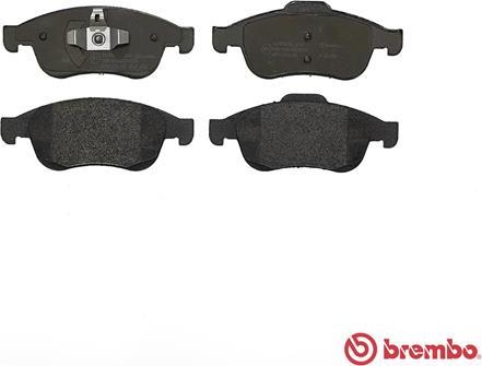 Brembo P 68 050 - Komplet zavornih oblog, ploscne (kolutne) zavore www.parts5.com