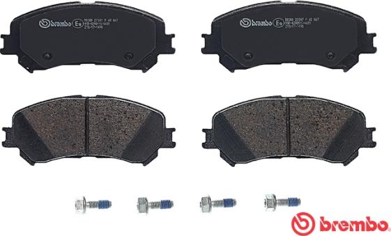 Brembo P 68 067 - Set placute frana,frana disc www.parts5.com