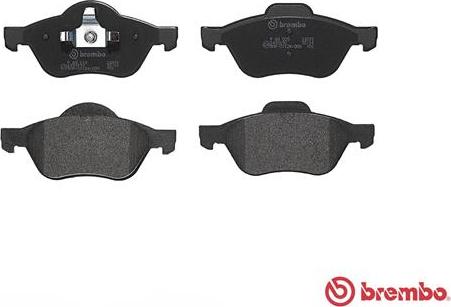 Brembo P 68 029 - Zestaw klocków hamulcowych, hamulce tarczowe www.parts5.com