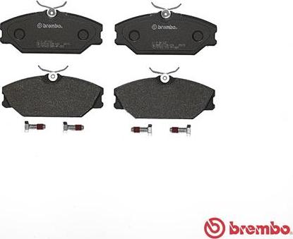 Brembo P 68 027 - Тормозные колодки, дисковые, комплект www.parts5.com