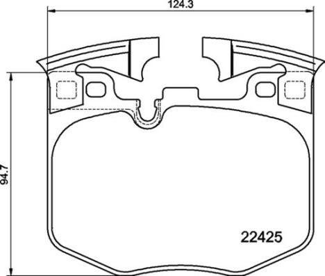 Brembo P 06 099 - Set placute frana,frana disc www.parts5.com