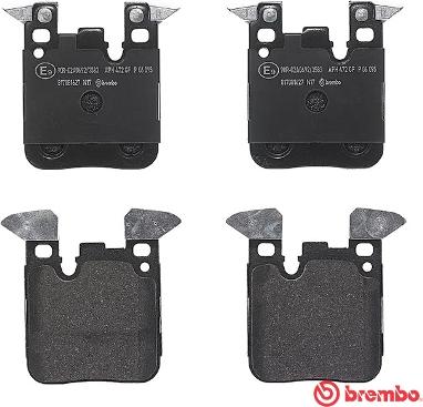 Brembo P 06 095 - Set placute frana,frana disc www.parts5.com