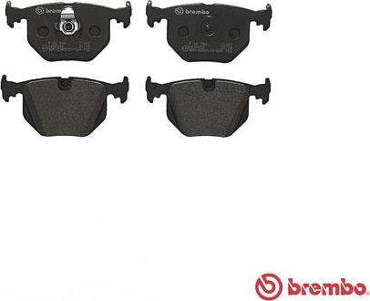 Brembo P 06 044 - Juego de pastillas de freno www.parts5.com