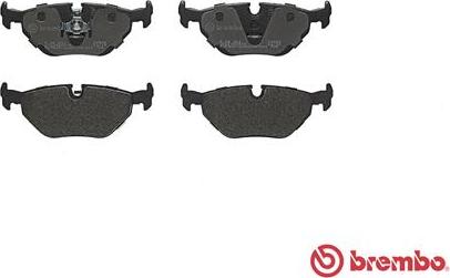 Brembo P 06 011 - Тормозные колодки, дисковые, комплект www.parts5.com