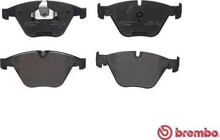 Brembo P 06 081 - Тормозные колодки, дисковые, комплект www.parts5.com