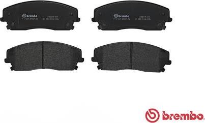 Brembo P 11 019 - Brake Pad Set, disc brake www.parts5.com