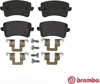 Brembo P 85 099 - Juego de pastillas de freno www.parts5.com