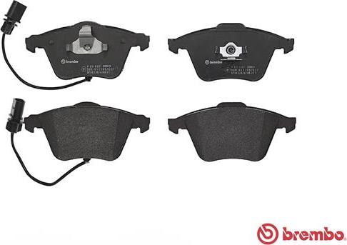 Brembo P 85 097 - Set placute frana,frana disc www.parts5.com