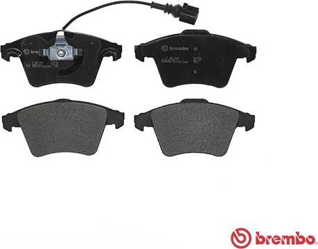 Brembo P 85 081 - Juego de pastillas de freno www.parts5.com