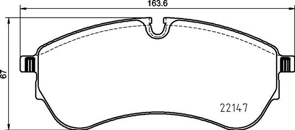 Brembo P 85 169 - Brake Pad Set, disc brake www.parts5.com