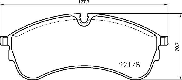 Brembo P 85 168 - Brake Pad Set, disc brake www.parts5.com