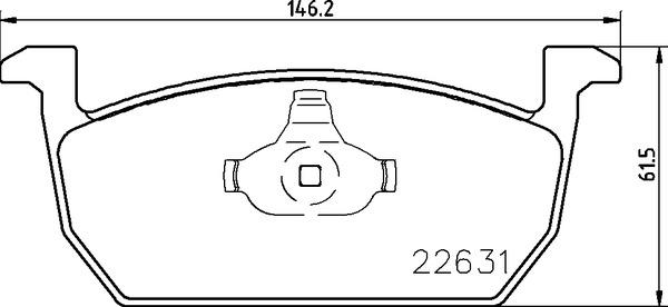 Brembo P 85 167 - Sada brzdových destiček, kotoučová brzda www.parts5.com