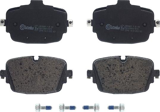 Brembo P 85 180 - Brake Pad Set, disc brake www.parts5.com