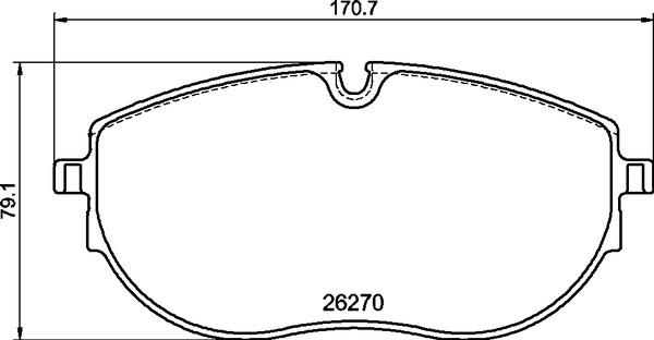 Brembo P 85 188 - Set placute frana,frana disc parts5.com