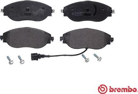 Brembo P 85 131 - Kit de plaquettes de frein, frein à disque www.parts5.com