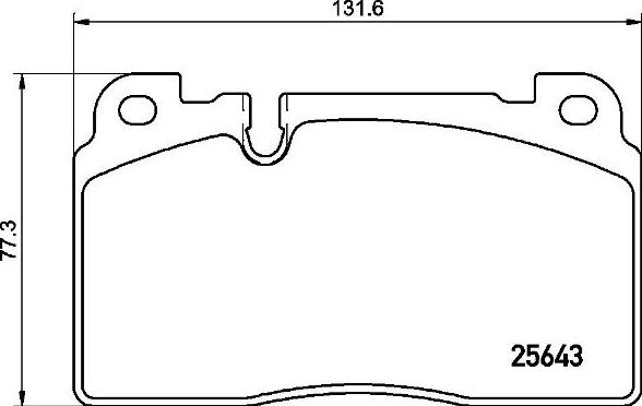 Brembo P 85 133 - Set placute frana,frana disc www.parts5.com