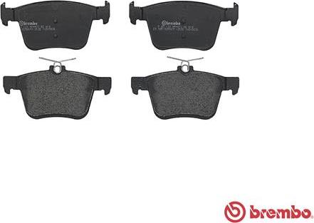 Brembo P 85 125 - Sada brzdových destiček, kotoučová brzda www.parts5.com