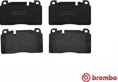 Brembo P 85 122 - Set placute frana,frana disc www.parts5.com