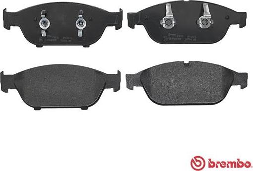 Brembo P 85 127 - Sada brzdových destiček, kotoučová brzda www.parts5.com