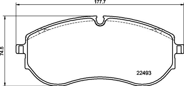 Brembo P 85 179 - Brake Pad Set, disc brake www.parts5.com